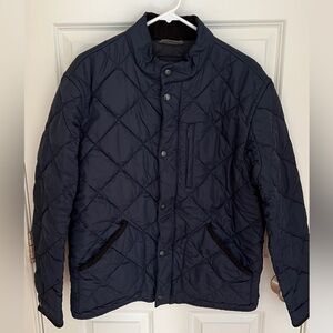 J.Crew Men’s Quilted Jacket - Navy